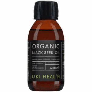 Kiki Health organic black seed oil cold pressed unrefined 125ml for scalp health