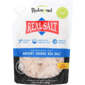 Redmond Real Salt ancient coarse sea salt grinder refill pouch unrefined mineral salt